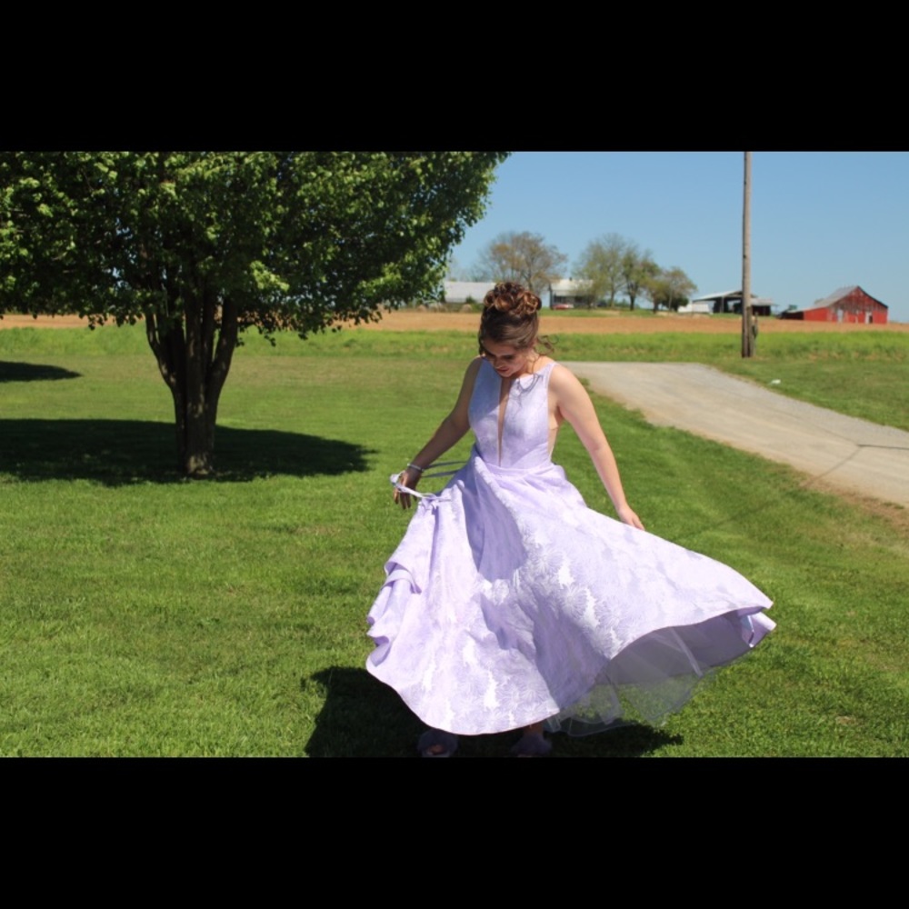 Sherri Hill 51073 Lavender dress